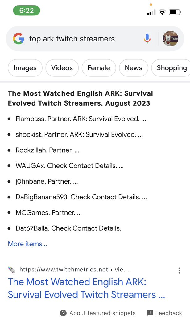 psn_Dat67Balla's tweet photo. @survivetheark I was once one of the top streamers this year, just not a partner. Damn. https://t.co/4fQRflAibD