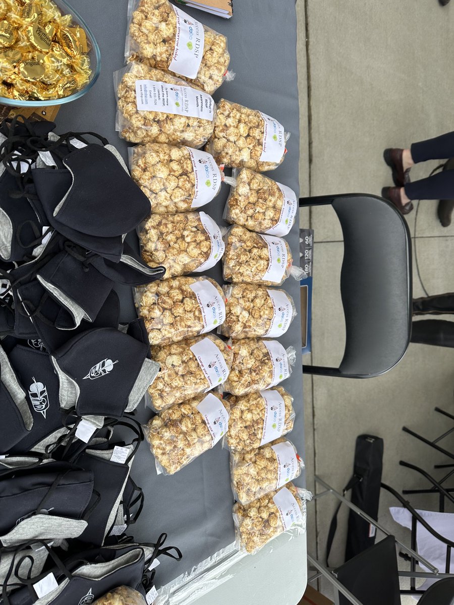 BCANDS1's tweet photo. Big shout out to Kai at popcorn revolution ⁦@PopcornRev⁩ for making RDSP event a great success. Everyone loves popcorn! ⁦@Stilwell4BC⁩ https://t.co/SF8UNsgQrc