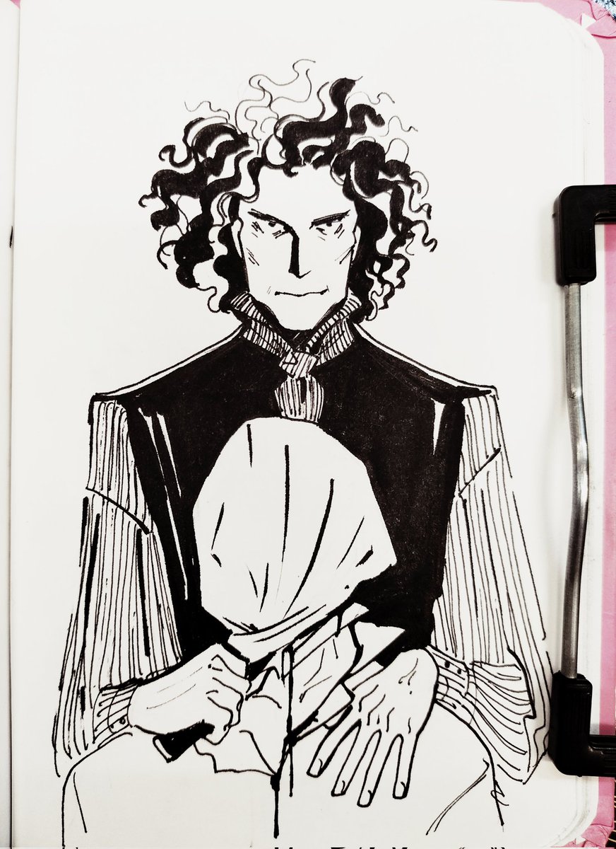 Siil_Mallit's tweet photo. Attend the take of Sweeny Todd
his skin was pale and his eye was odd

#inktober2023 https://t.co/FZfFqQBM1w