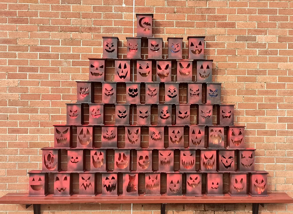 Our second year students <a href="/moynecs/">Moyne CS</a> finished their Halloween lanterns this week. Plenty of scroll saw work in this.  #woodtechnology #Halloweencrafts <a href="/technoteachers/">technoteachers</a> <a href="/Oide_PP_Tech4/">Oide Technology Subjects Post-primary</a>