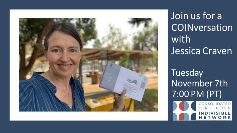 CoinOregon's tweet photo. The COINversation with Jessica Craven has been rescheduled for Tuesday, Nov 7 at 7 pm. Register and submit your question for Jessica here: https://t.co/4lAiL5ze7U  

Jessica is the author of the Chop Wood, Carry Water newsletter (on Substack) https://t.co/XJoE3TQnz9 https://t.co/t98bod7knG