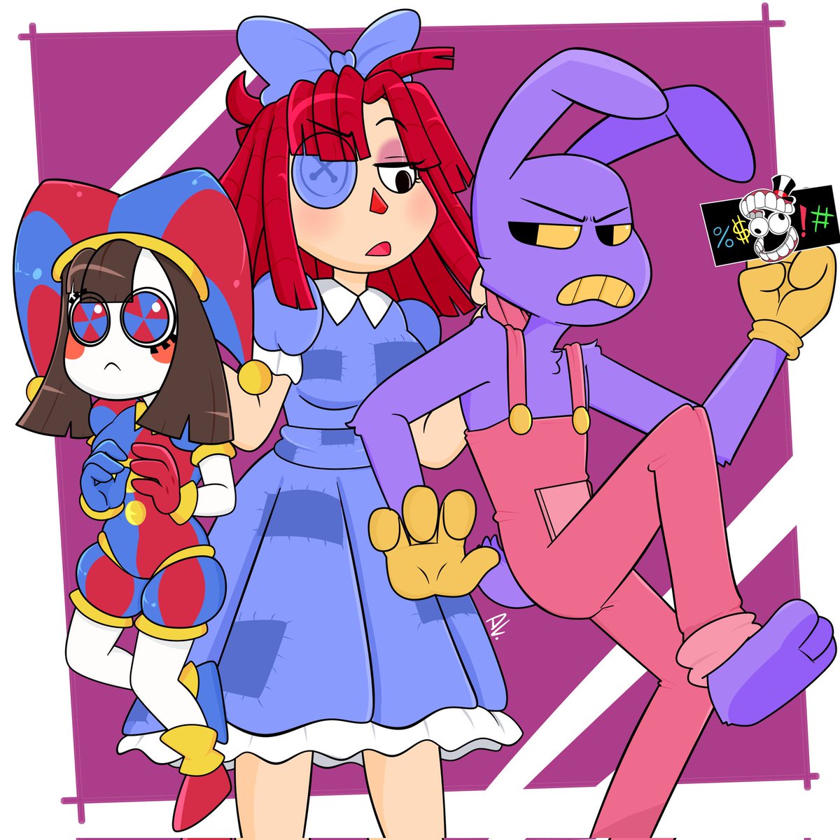 ApriilVamp's tweet photo. Ratatha, Pomni y Jax 🎪
#TheAmazingDigitalCircus #theamazingdigitalcircusfanart https://t.co/ytPh5lO9Ex