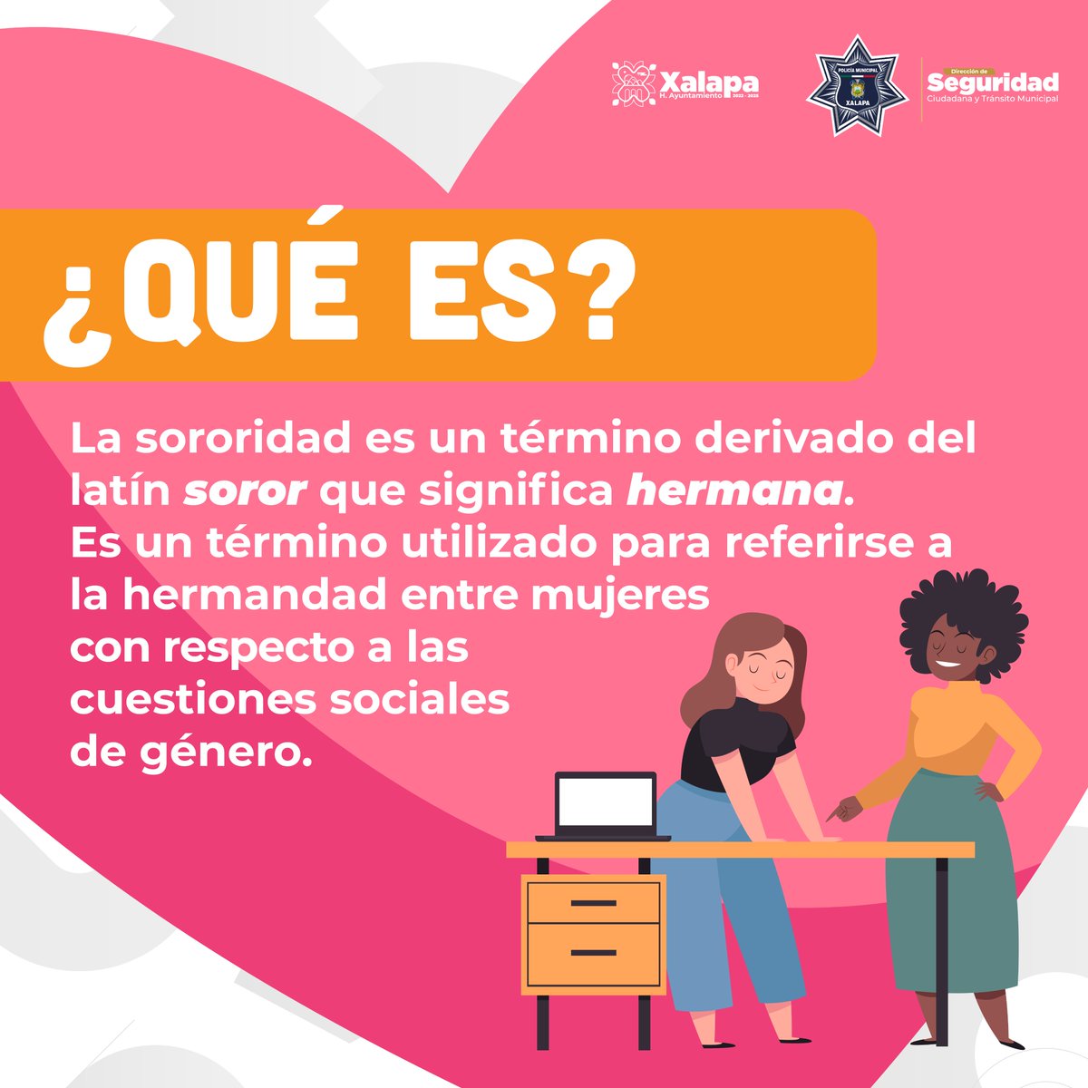 AytoXalapa's tweet photo. Hoy es #DíaNaranja 🧡

Como cada 25 de mes, se hace un recordatorio para generar conciencia y prevenir la violencia contra las mujeres y niñas 👩🏻👩🏽‍🦱👱🏼‍♀👵🏼

#TrabajoYTransparencia
#SeguridadXalapa
#DSCYTM
#Xalapa https://t.co/joK8JU8tJD