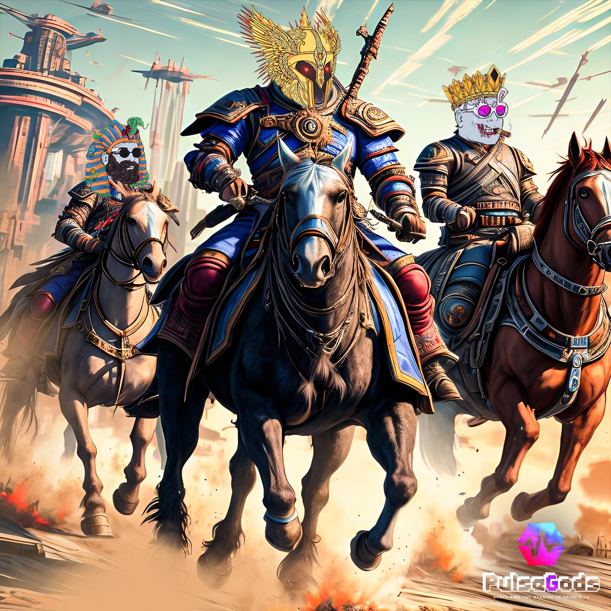 #Pulsechain

PulseGods - assemble!

Our staking information has just been released. Join our Telegram to get in the know! 

t.me/PulseGodsNFT

#NFT #NFTstaking #Staking #Defi #PulseX #Hex <a href="/HEXTOYSOFFICIAL/">HEX TOYS 🦄</a> <a href="/TokenHex/">Hex Token Youtube Channel</a> @Pulsechainin