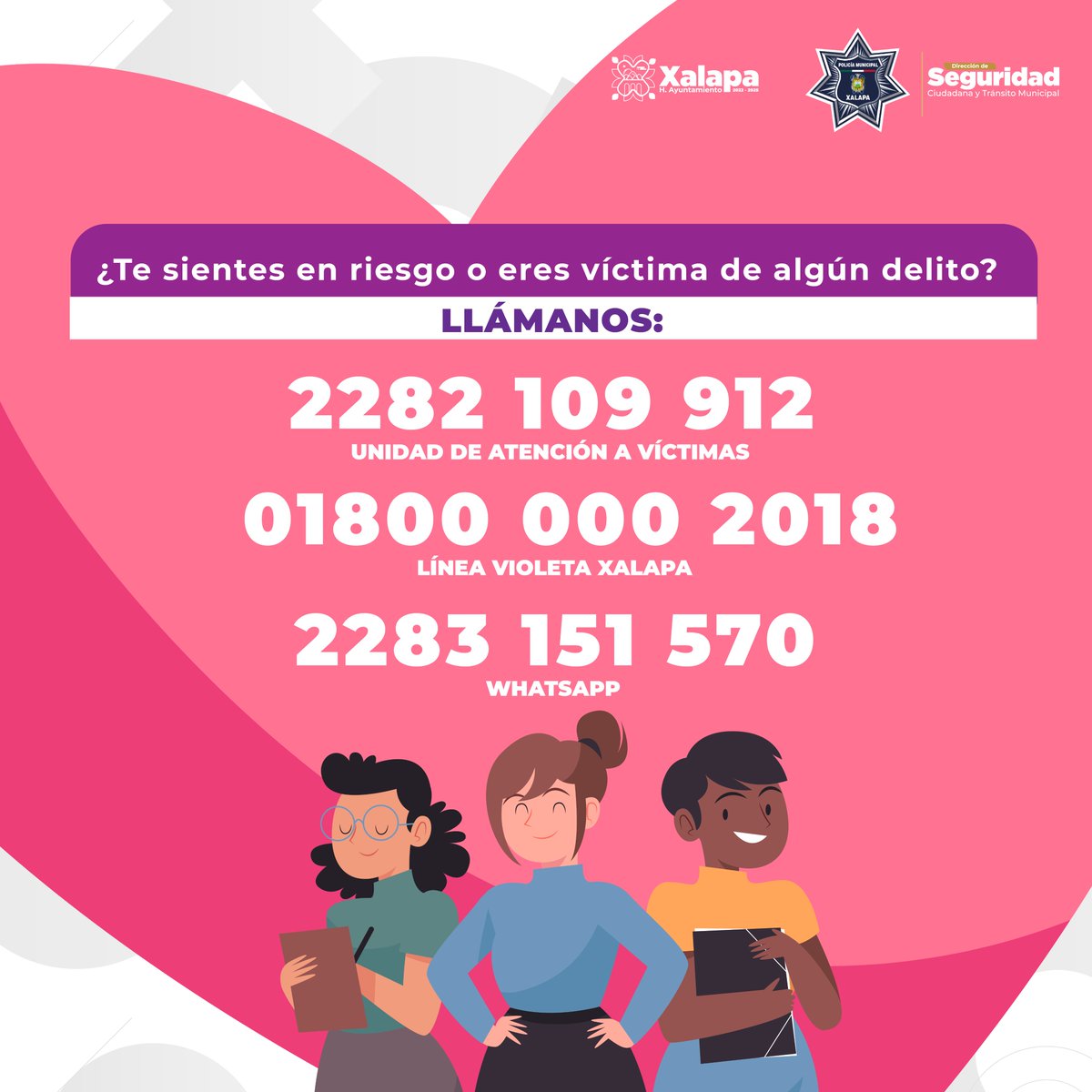 AytoXalapa's tweet photo. Hoy es #DíaNaranja 🧡

Como cada 25 de mes, se hace un recordatorio para generar conciencia y prevenir la violencia contra las mujeres y niñas 👩🏻👩🏽‍🦱👱🏼‍♀👵🏼

#TrabajoYTransparencia
#SeguridadXalapa
#DSCYTM
#Xalapa https://t.co/joK8JU8tJD