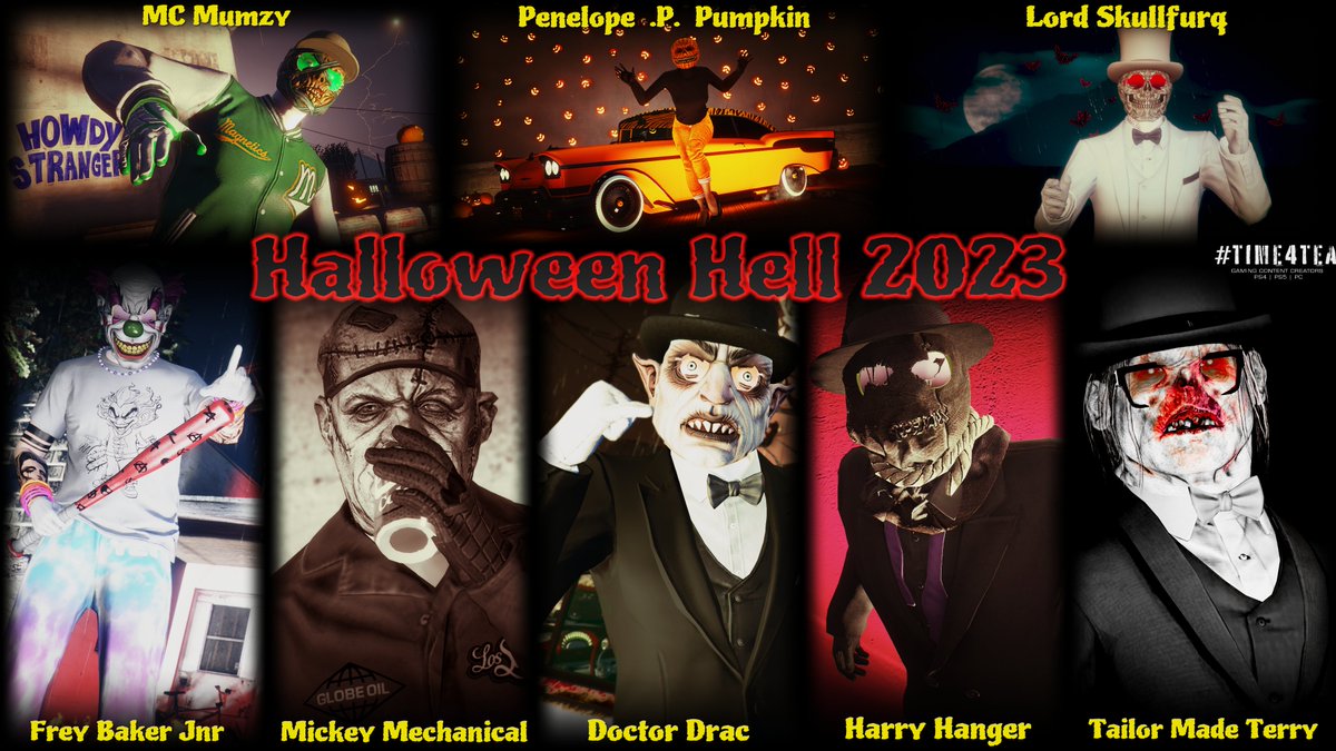 Rustic_Black's tweet photo. Characters old and new.
+ still a week to go...
π€βοΈπ¦
#HalloweenHell23 | #Halloween
#gta | #gtaOnline
#TIME4TEA | #PS5
#Snapaddicts https://t.co/9T3JYirCzs