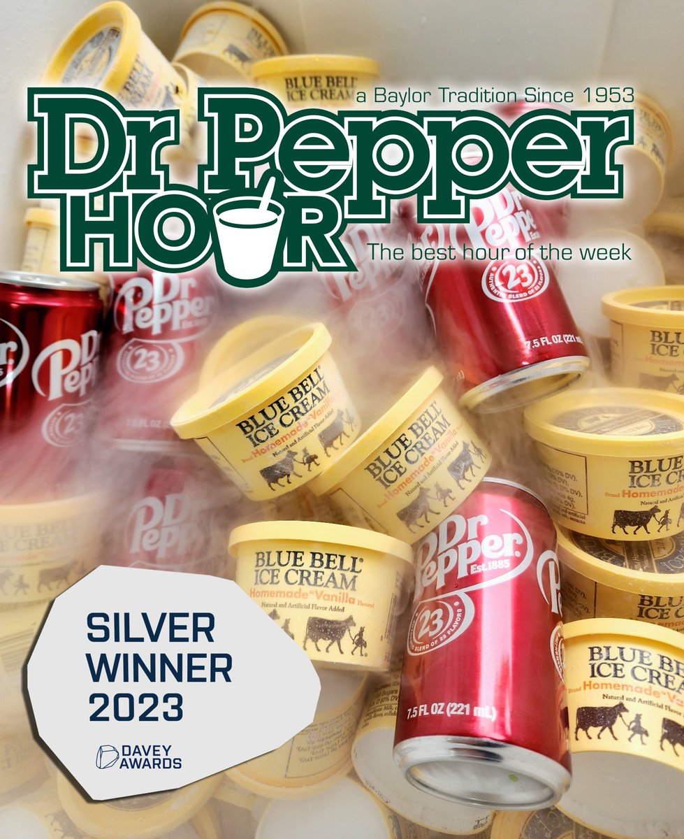 🏆🎉 Excited to announce our Davey Award win for "Savoring Tradition, Celebrating Success: Baylor's Dr Pepper Hour Tour" in the Integrated Campaign-Recruitment category. Huge shoutout to our amazing team for making this happen! 🙌 #DaveyAwards #ExperientialMarketing