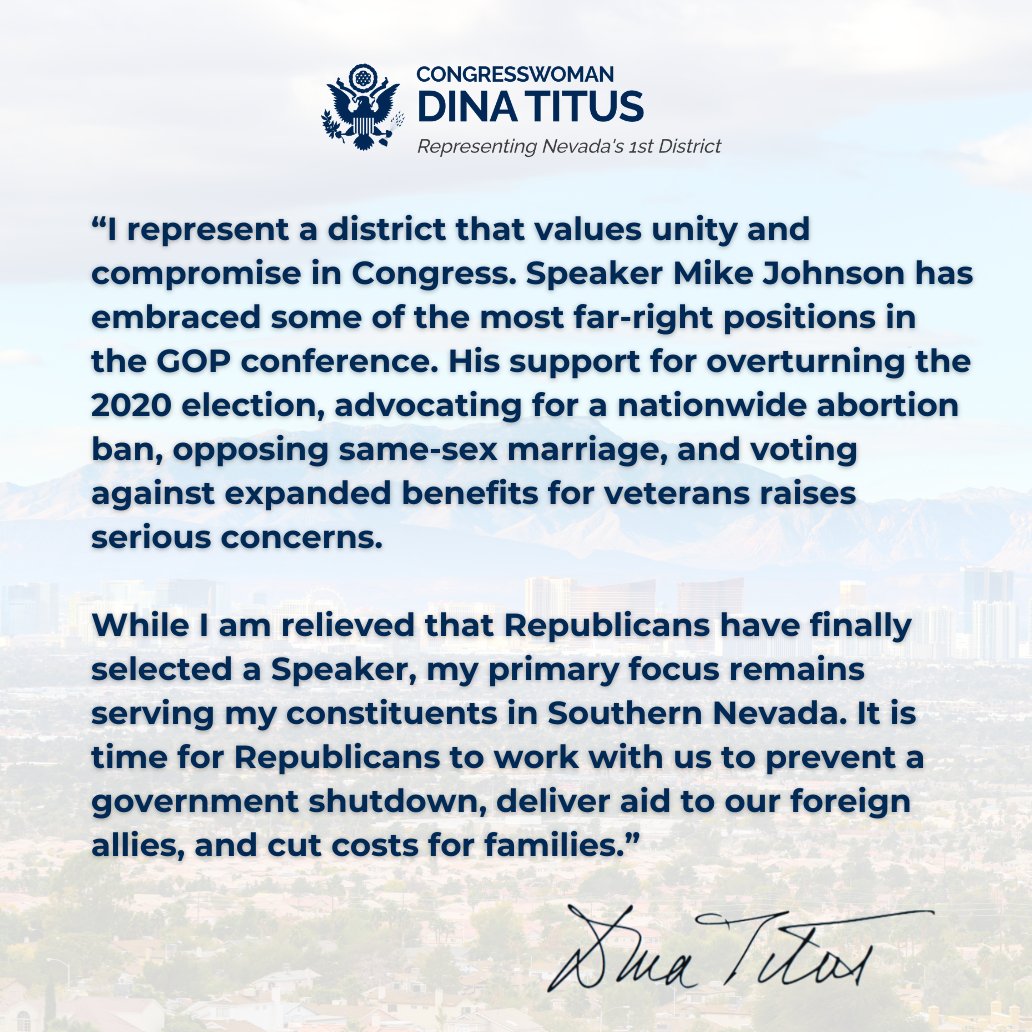 Dina Titus tweet media