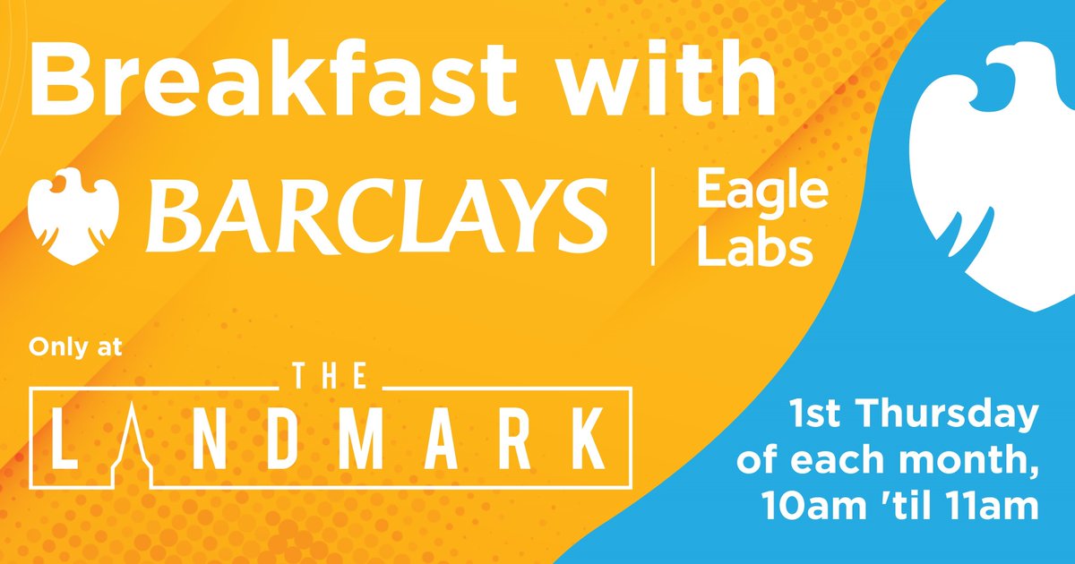 The Landmark (@landmarkburnley) on Twitter photo The Landmark & <a href="/eagle_labs/">Eagle Labs</a>: Breakfast With Barclays on Thursday 2nd November (10am 'till 11am) - Book now! 👀💥
We're thrilled to announce that our next special guest speaker is... Dave Scholes, from <a href="/PoweredByMates/">Six Connections</a> 🙌
Register here 👇
eventbrite.co.uk/e/burnley-brea… The Landmark & <a href="/eagle_labs/">Eagle Labs</a>: Breakfast With Barclays on Thursday 2nd November (10am 'till 11am) - Book now! 👀💥
We're thrilled to announce that our next special guest speaker is... Dave Scholes, from <a href="/PoweredByMates/">Six Connections</a> 🙌
Register here 👇
eventbrite.co.uk/e/burnley-brea…