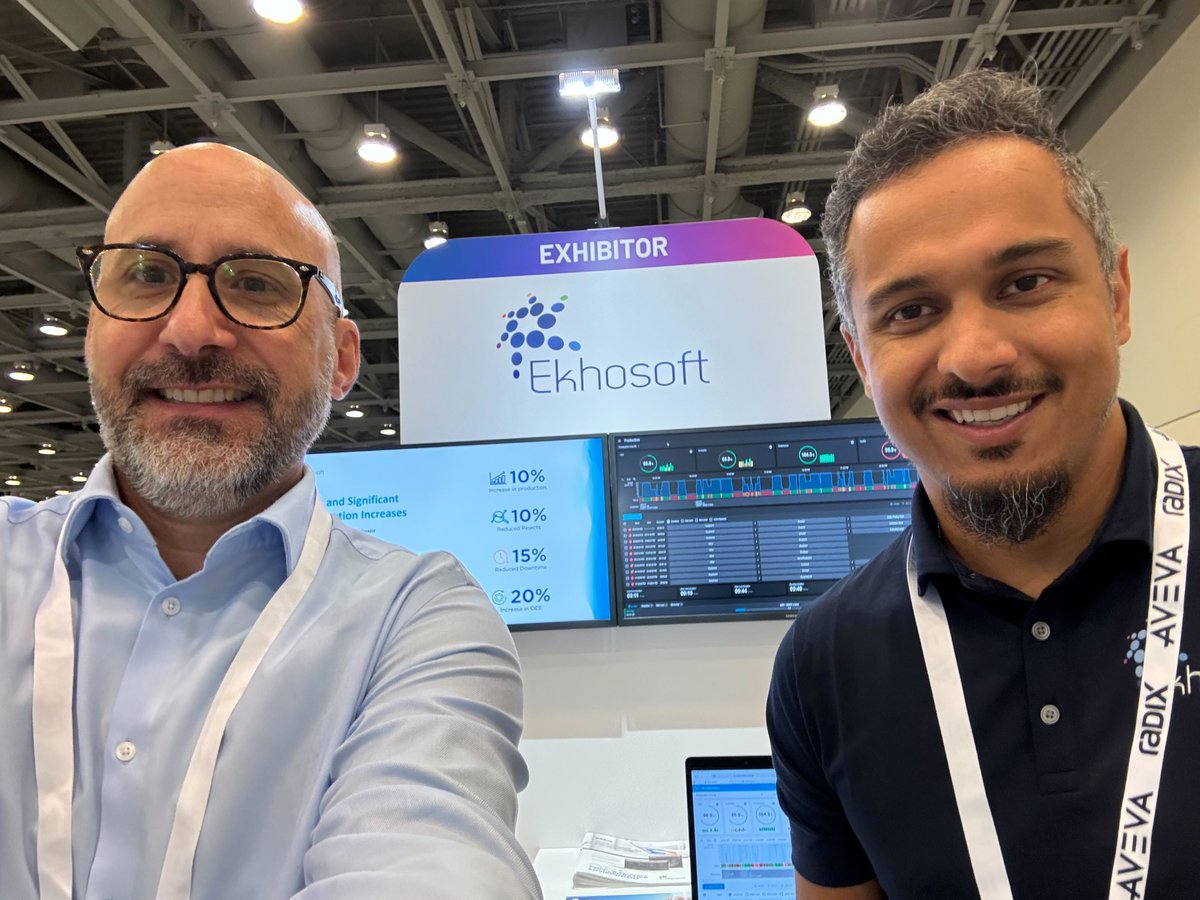 The Ekhosoft team is having a fantastic time at #AVEVAWorld! There's still time to book a meeting with us or stop by Booth 41 to see why Ekho OPM is the solution you've been looking for: hubs.la/Q026MgrW0