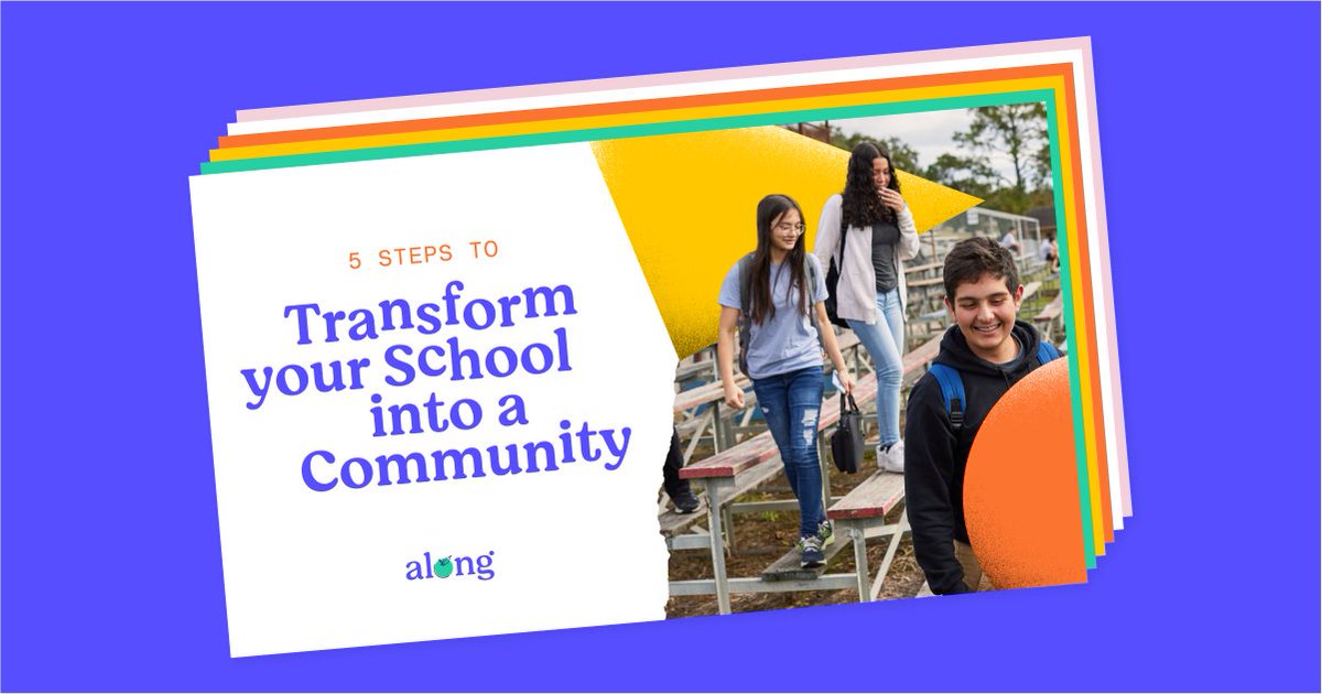 along_org's tweet photo. School leaders, we created an actionable checklist to help you transform your school into a thriving community. 🌟

Download our eBook that launched TODAY for a systematic and manageable way to foster teacher-student connections. https://t.co/YrkRVGUzh6 https://t.co/fWWtVoTKjV