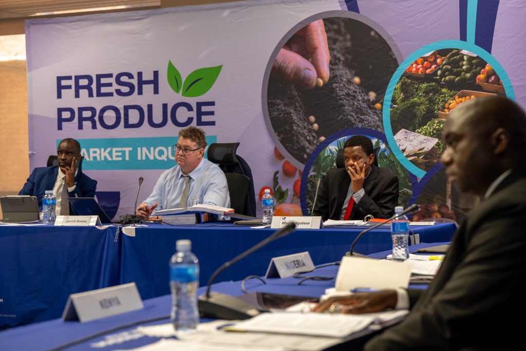 CompComSA's tweet photo. The Commission’s Fresh Produce Market Inquiry public hearings continued in Tshwane today. 

#FPMI #MarketInquiry #freshproduce https://t.co/kfdwGbjEvP