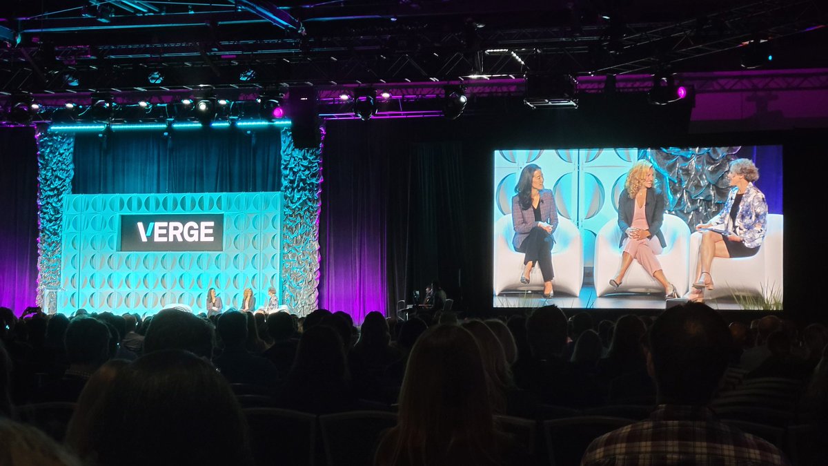 Companies like @Google and @Microsoft may be competitors in some areas, but when it comes to the transition to a #sustainable economy, we are all partners. Amazing work and impact being made by these companies, led by @KateEBrandt and @MelNakagawa #VERGE23