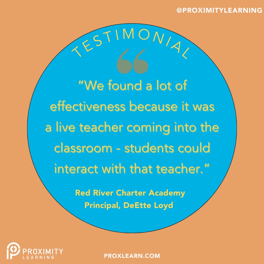 ProxLearning's tweet image. 🍎 We love when a partnership just takes off and proves that technology, innovation, and education can collaborate for the betterment of students, teachers, and districts! 

Check out our most recent Success Story here: 
bit.ly/46ECdf7

#EdTechPartnerships
#EduSupport