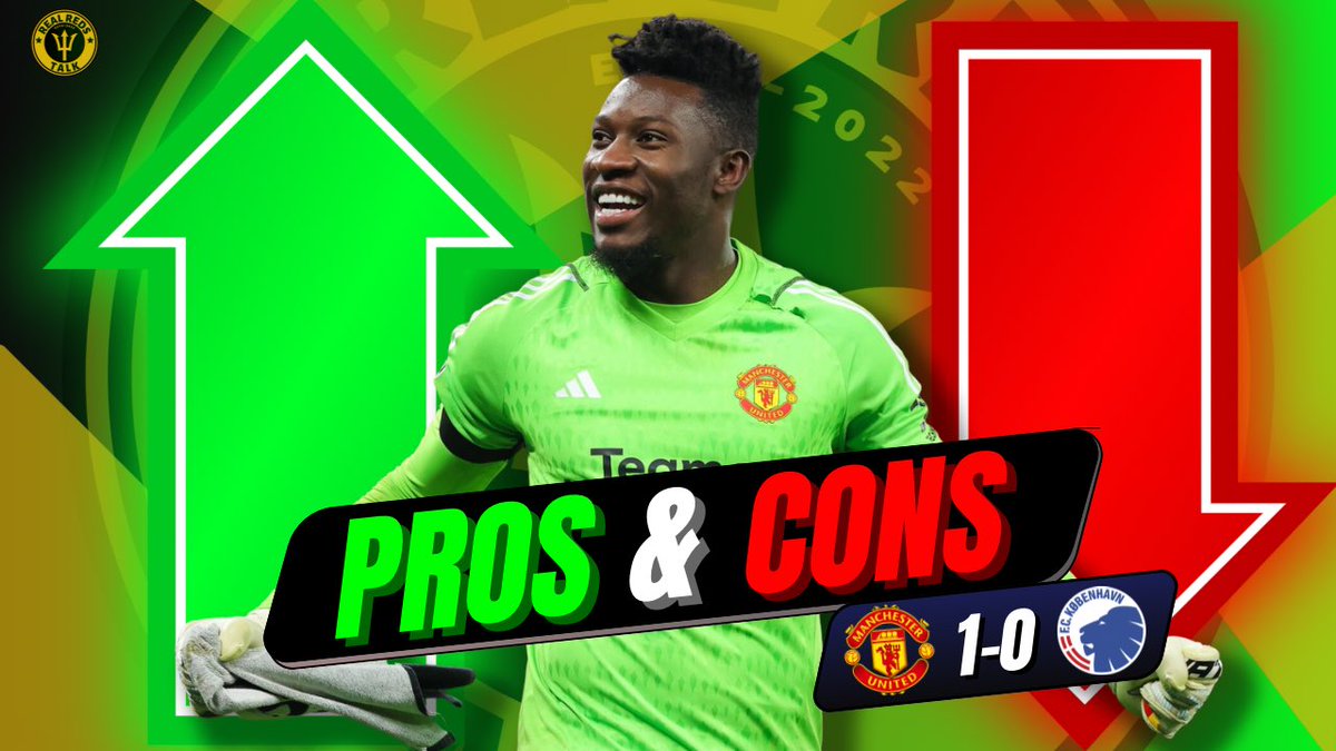 RealRedsTalk1's tweet photo. ✅ PROS & CONS ❌
🔴 Man Utd 1-0 FC Copenhagen 🔵
https://t.co/pDTRTwHToP
#mufc #MUNFCK #UCL https://t.co/srIi5Tr1WD