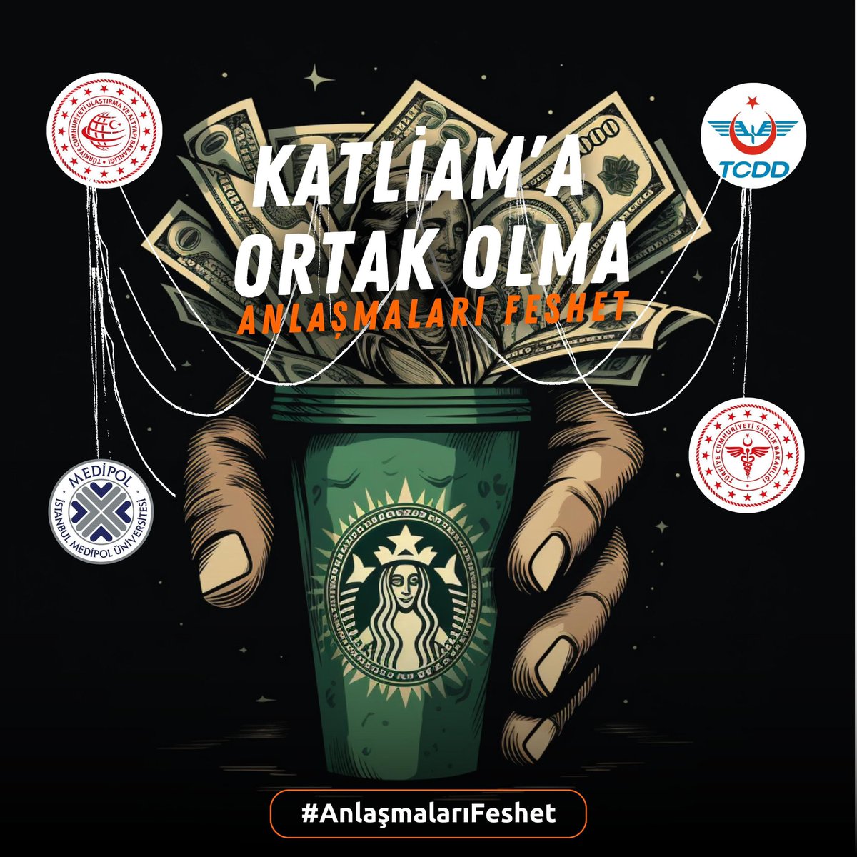 Millet gereken boykotu yapıyor.
Devletimizden de devletimize yakışır adımları bekliyoruz.
<a href="/saglikbakanligi/">T.C. Sağlık Bakanlığı</a>
<a href="/drfahrettinkoca/">Dr. Fahrettin Koca</a>
<a href="/sagliklicozum/">T.C. Sağlık Bakanlığı Sağlıklı Çözüm</a>
<a href="/KarayollariGM/">Karayolları Genel Müdürlüğü</a>
<a href="/UABakanligi/">T.C. Ulaştırma ve Altyapı Bakanlığı</a>
<a href="/TCDDemiryollari/">TCDD-Türkiye Cumhuriyeti Devlet Demiryolları 🇹🇷</a>
<a href="/a_uraloglu/">Abdulkadir URALOĞLU</a>
<a href="/uyalcin_/">Ufuk Yalçın</a>
<a href="/medipolunv/">Medipol Üniversitesi</a>

 #AnlaşmalarıFeshet
#AnlaşmalarıFeshet