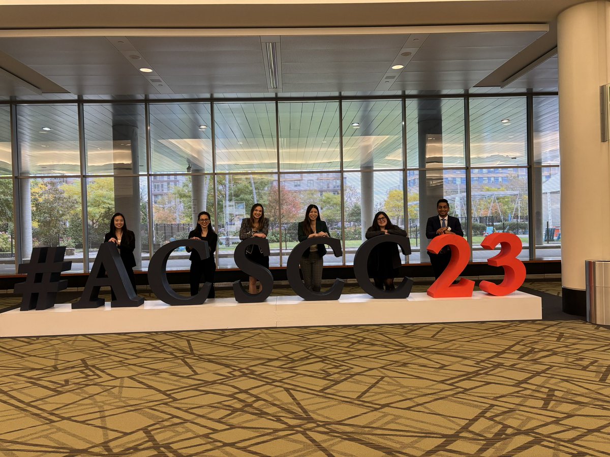 Feeling so inspired and excited for my career as a surgeon after attending #ACSCC23 ☺️ and had a blast working with this crew on the Medical Student Task Force! #MedEd