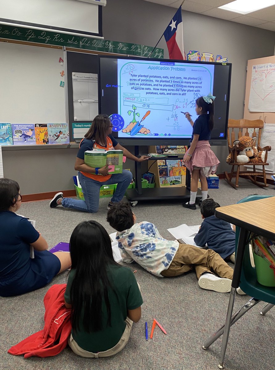 VillamilMaritz's tweet image. Exciting EUREKA MATH lesson today. My students were engaged and enjoying our new BenQ state of the art technology! @MrGoddard3 
@richardhoard3 @SISD_CoA 💙💚@eureka_math  @SISD_MultiPrgms 
@SpringISD #2022Bond #WeAreSpring #Unstoppable 
#SuperProudSuperintendent @SpringISD_Curr