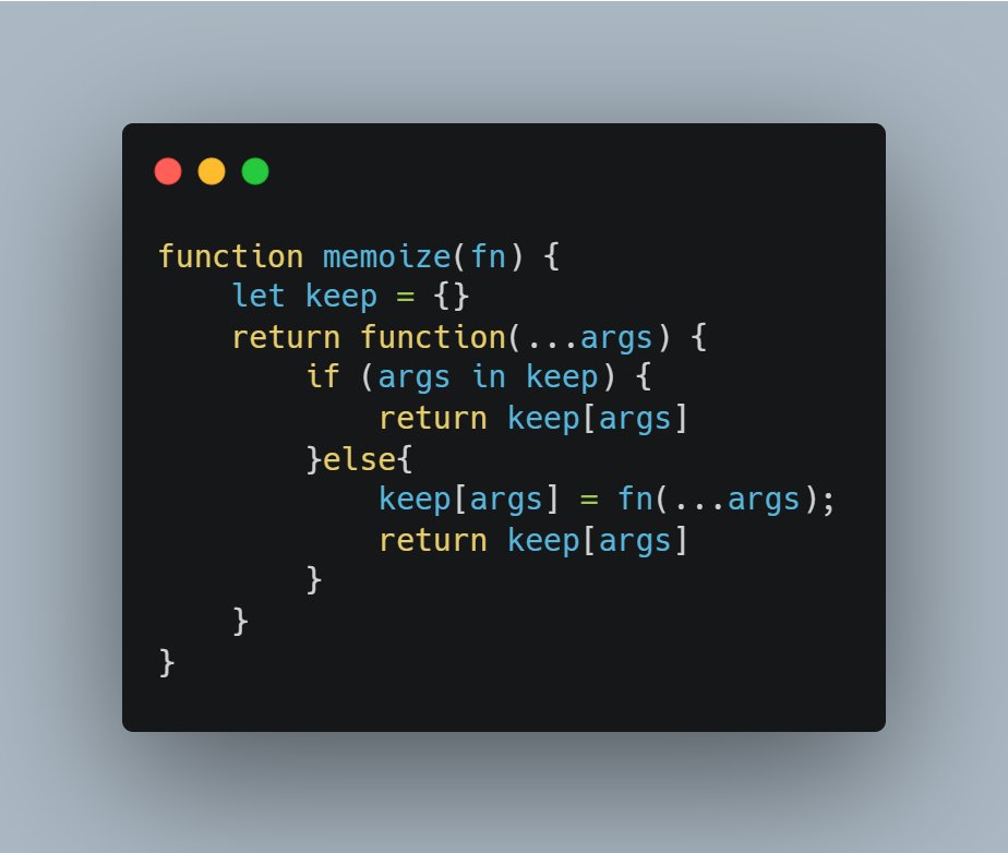MadaNyemba's tweet image. 🧠 Day 11: Memoization Challenge 🤯

Optimizing functions with #JavaScript memoization. How? Check my solution here:

👉 dev.to/madalitsonyemb…

#CodingChallenge #Memoization #JavaScript #Day11 #leetcode