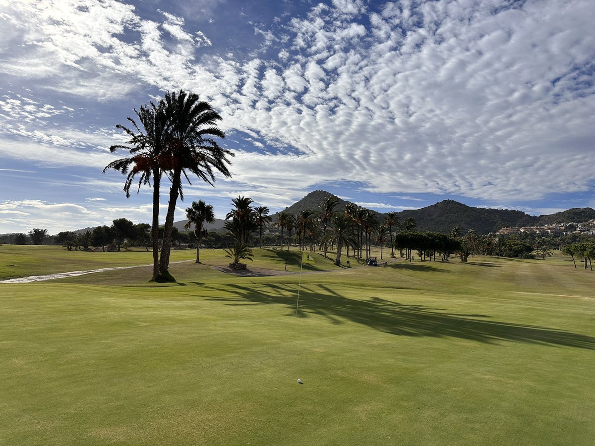 JBwillow's tweet photo. Superb to play @grandhyattLMC today with #H brilliant course !!! Another benefit of @laquintaclub #golf #golfspain #family https://t.co/73VzXj2Apx
