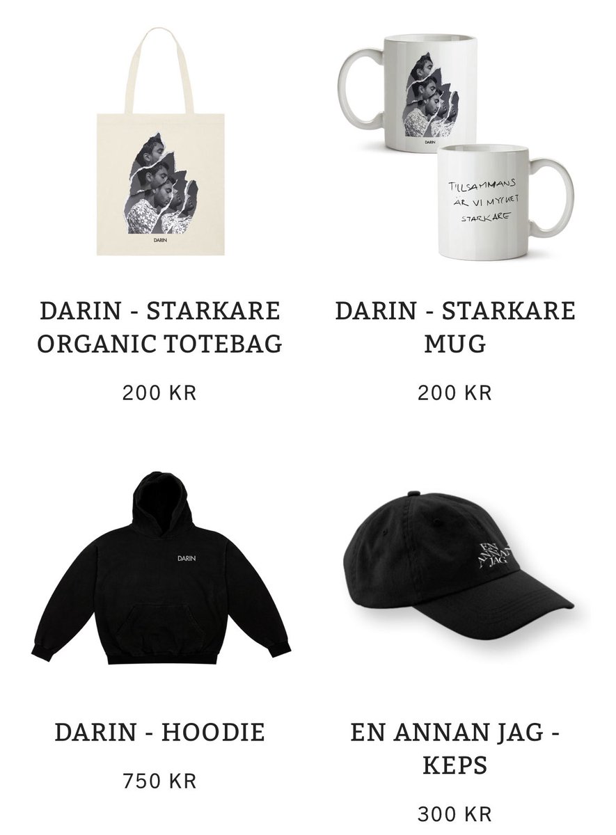YWahlbeck's tweet photo. Shop til you drop 😍 #Darinmerch #DarinArenaTour @DarinOfficial #Darin @TidyMerch >> https://t.co/fkAuag2prN << https://t.co/Q9lcEjj4Is