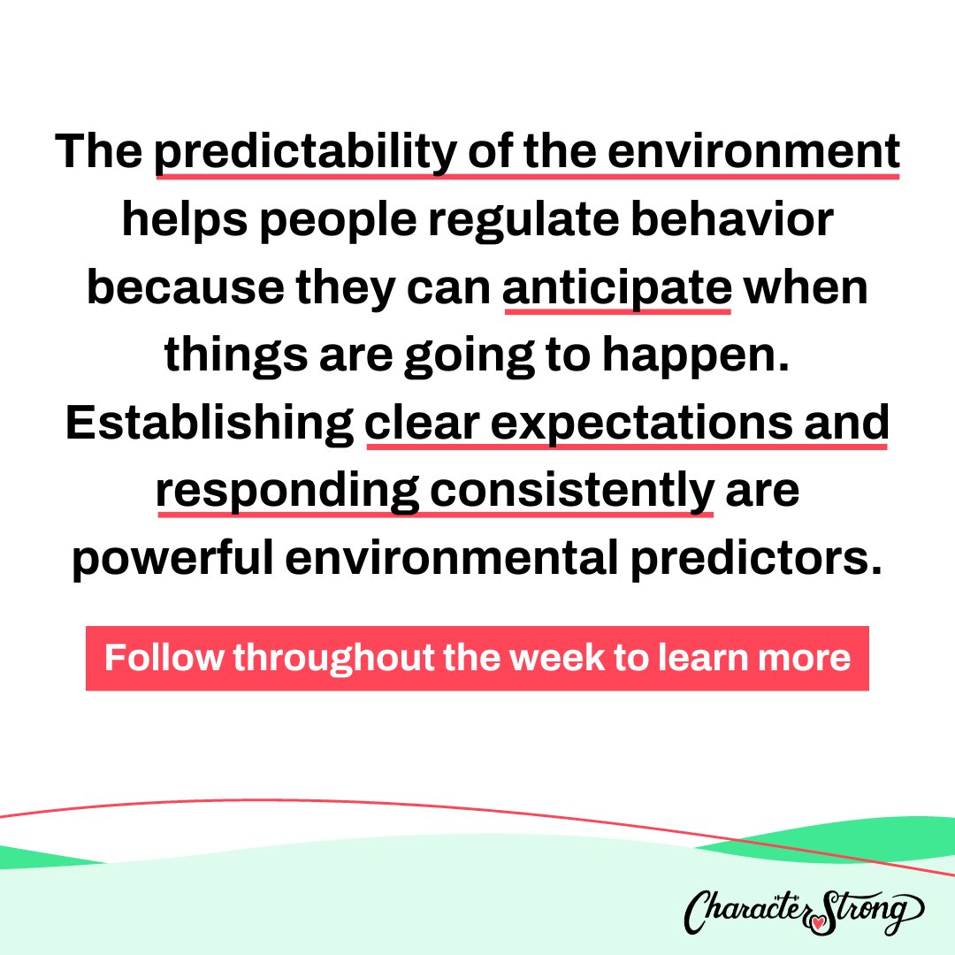 CharacterStrong's tweet image. As educators, we create an environment that influences student behavior as much as the skills we teach.