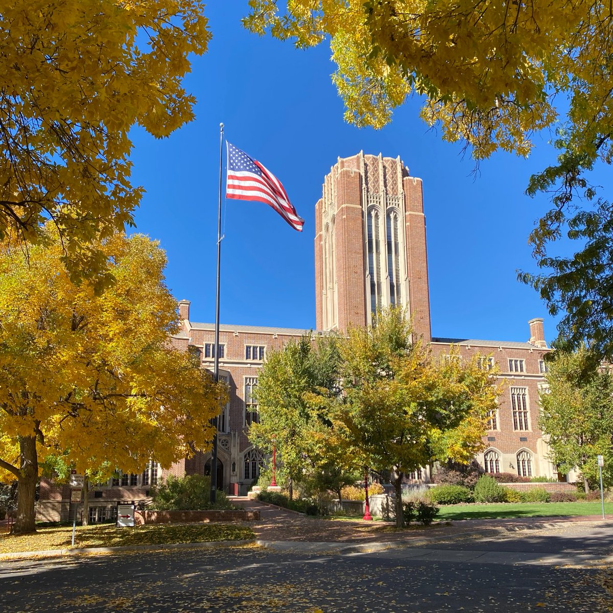 University of Denver tweet media