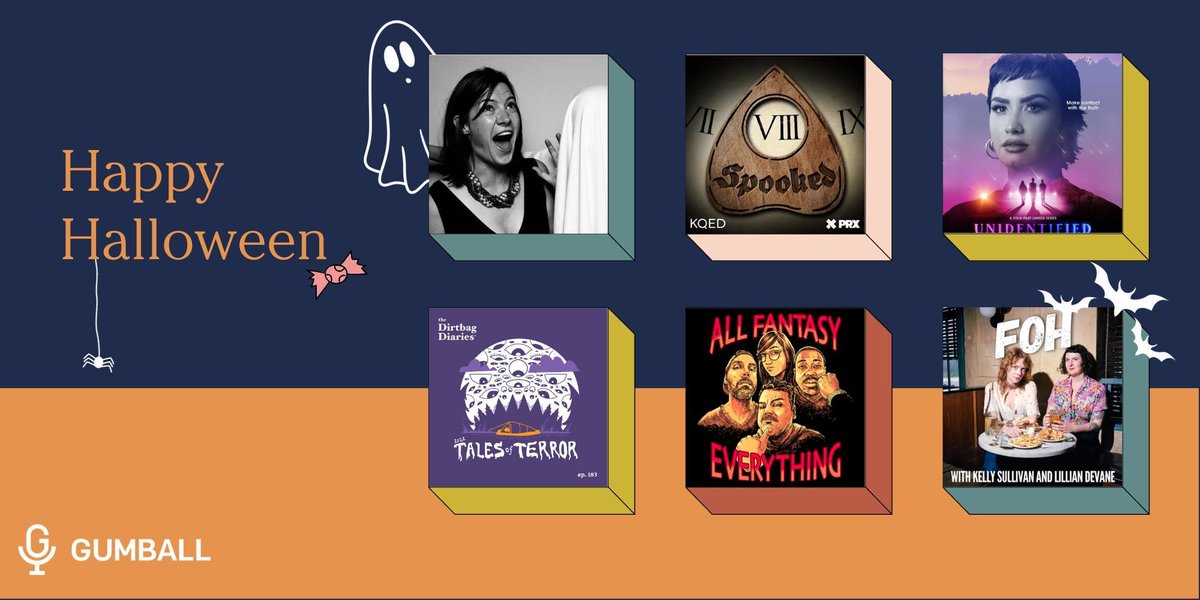 Halloween is creeping closer! Embrace the spirit of the season with spooky content from creators we love. Check out our latest blog post for recommendations from the Gumball team. 👻 

bit.ly/3Fu4pWj