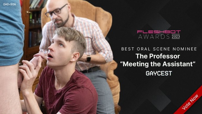 1 pic. You enjoy watching me on @RealCarnalPlus?!
I have 2 chapters nominated @Fleshbot Gay Awards 
You