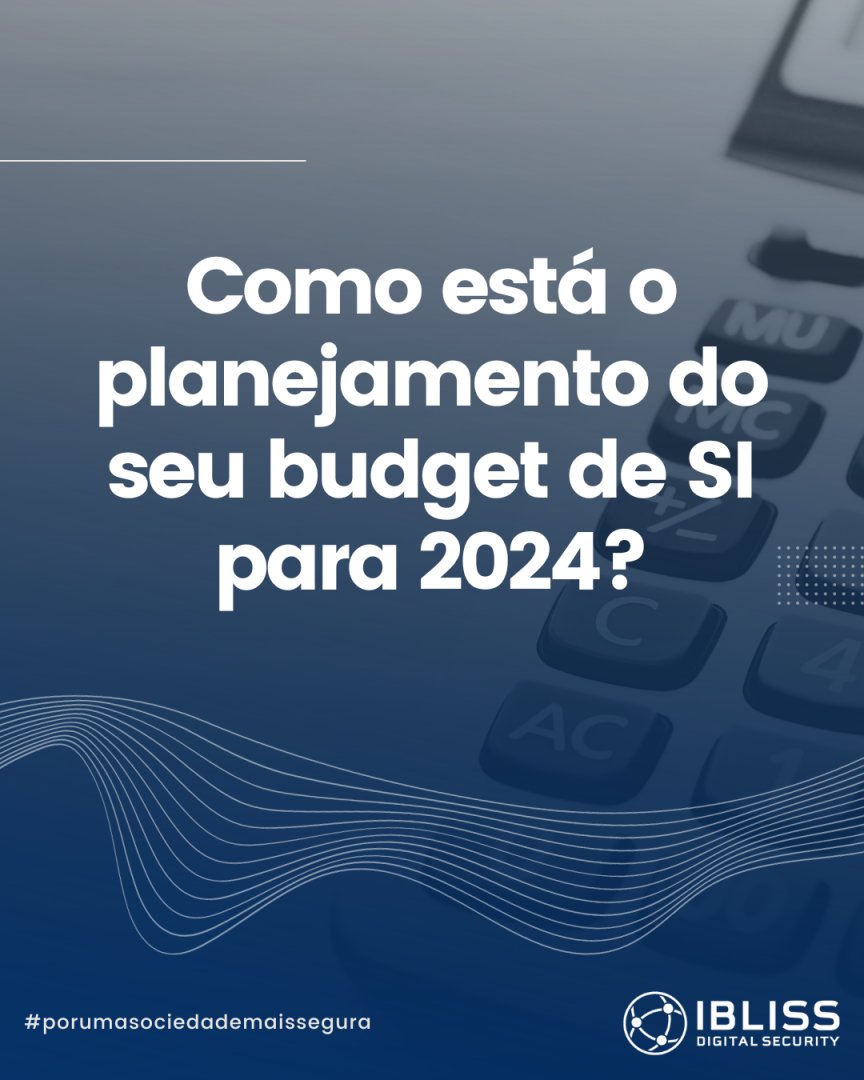 IBLISS's tweet photo. Não sabe por onde começar? Podemos te ajudar!

Vamos juntos? Fale com os nossos especialistas através do link na bio.

#porumasociedademaissegura #budget2024 #segurançadainformação https://t.co/msaTeQNITc