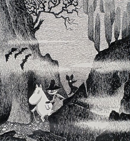 Original illustration from the Moomins book series by Tove Jansson (1914-2001) #WomensArt