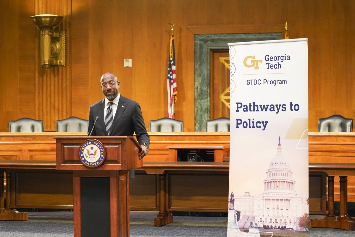 I loved stopping by @GeorgiaTech’s congressional reception here in DC! Georgia Tech is an indispensable economic engine that helps drive innovation & leadership for our state, and supporting higher education institutions like it will always be a priority of mine in the Senate.