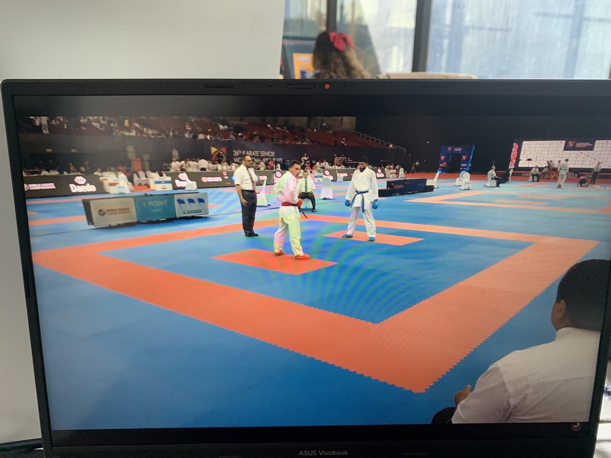 PabloLayerla's tweet photo. Gritando como si estuviera ahí. Grande equipo. Orgulloso de su trabajoen el
Mundial. El objetivo es claro. Vamoooo uruguay. 💪🥋🇺🇾 #TeamUru #karate #wkf #Budapest2023 https://t.co/uExD3ZENQC