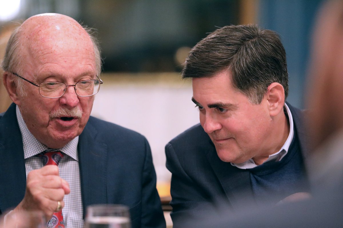 Historian <a href="/ronaldcwhitejr/">Ronald C. White</a> in conversation with <a href="/drmoore/">Russell Moore</a> at our recent gathering of Senior Fellows. Hear from Ronald White on Monday at our Evening Conversation.

ttf.org/evening-conver…