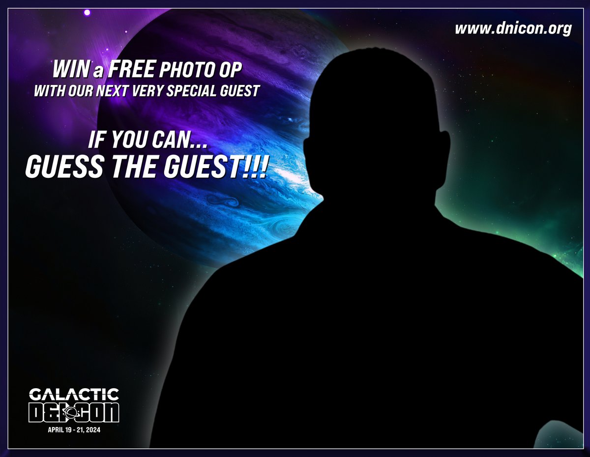 gaaaysinspaaace's tweet photo. Who is this Lord of the Dark Side? Can you, ‘Guess the Guest’ to WIN a FREE photo op with this incredible performer?

Revealed at 4PM ET tomorrow, 10/26. #dnicon https://t.co/HEHq1V9Kl7