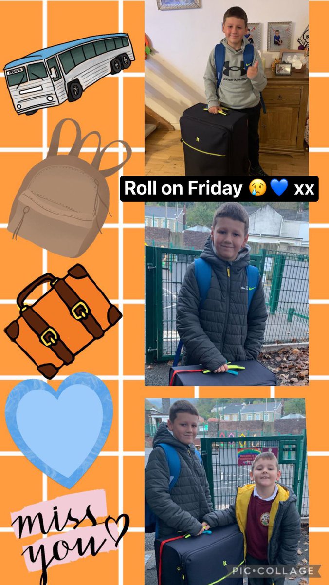 annaroberts2010's tweet photo. That’s our oldest boyo 💙 off on his 1st school residential trip 🥰🫶
#year6
#residential
#independence
#opportunity
#enjoyeveryminute
Roll on Friday….. we can’t wait 😛 to see you #scruffbag
Miss you 😢 already 💙🥰😘 @BlaengwrachPri1 https://t.co/5izoPWjXcx