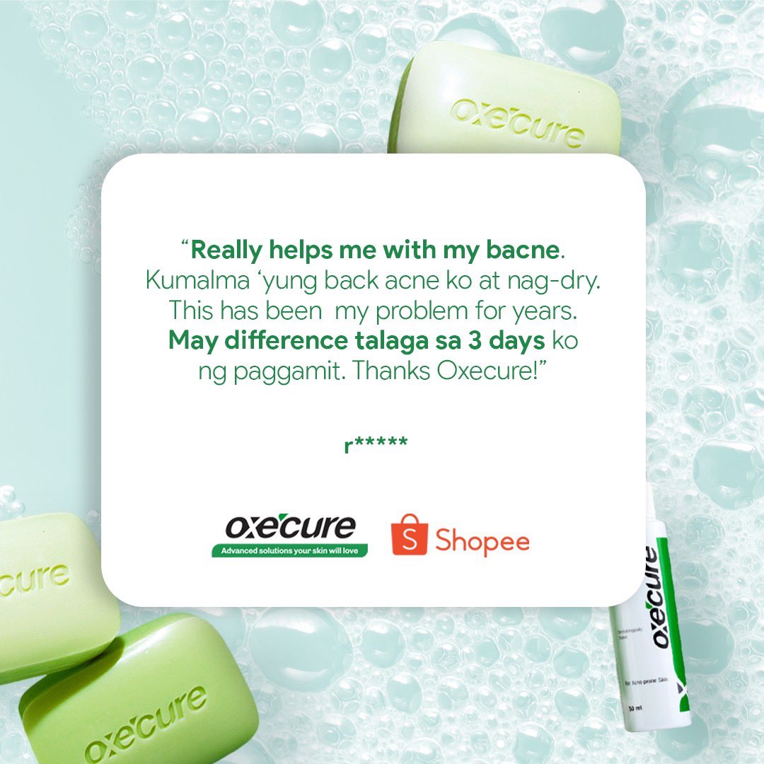 Oxecure_QA's tweet photo. You’re not alone on this body acne journey! 💚Swipe to see  some success stories and 5-star reviews on our Body Acne Duo: Sulfur Soap + Body Acne Spray 🌟

Try it out yourself at the #linkinbio 🛒#OxecureQA #OxecureQatar #OxecureInControl #Skincare #Acne #Bodyacne https://t.co/N5CWJA91LR