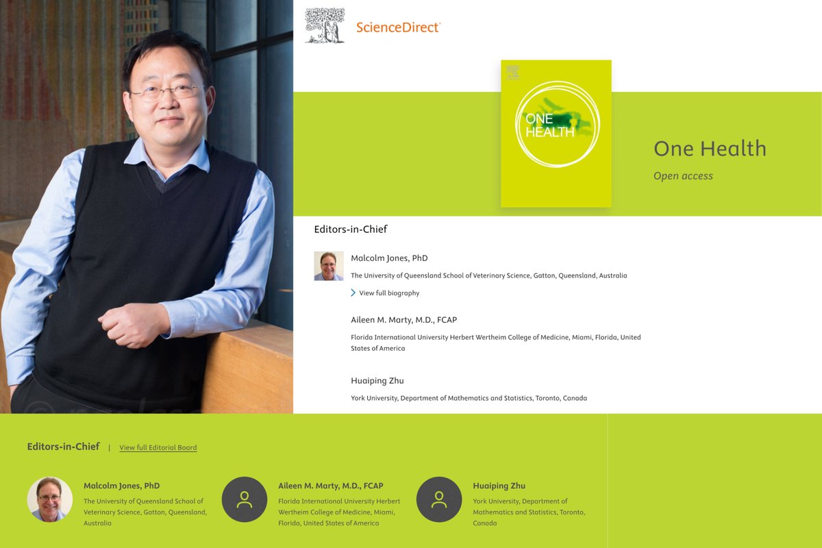 One Health Modelling Network for Emerg. Infections (@omni_reunis) on Twitter photo 🎉Exciting News! Dr. <a href="/HuaipingZ/">Huaiping Zhu</a>, our <a href="/OMNI_REUNIS/">One Health Modelling Network for Emerg. Infections</a> Director & PI, was invited to take on the role of Co-Editor-in-Chief for the 'One Health' journal, the official journal of the International Federation for Tropical Medicine, available on <a href="/sciencedirect/">Elsevier | ScienceDirect</a>. #OneHealth 🎉Exciting News! Dr. <a href="/HuaipingZ/">Huaiping Zhu</a>, our <a href="/OMNI_REUNIS/">One Health Modelling Network for Emerg. Infections</a> Director & PI, was invited to take on the role of Co-Editor-in-Chief for the 'One Health' journal, the official journal of the International Federation for Tropical Medicine, available on <a href="/sciencedirect/">Elsevier | ScienceDirect</a>. #OneHealth