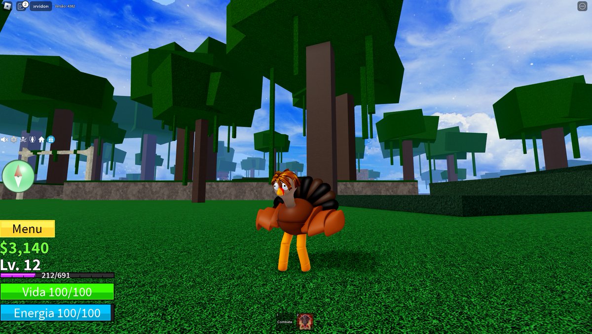 Deem notas ao me peru cabeludo!