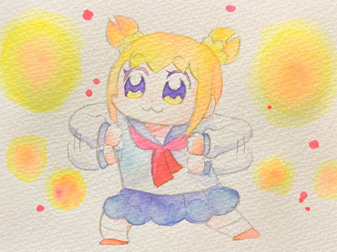 「popuko two side up」Fan Art(Latest)