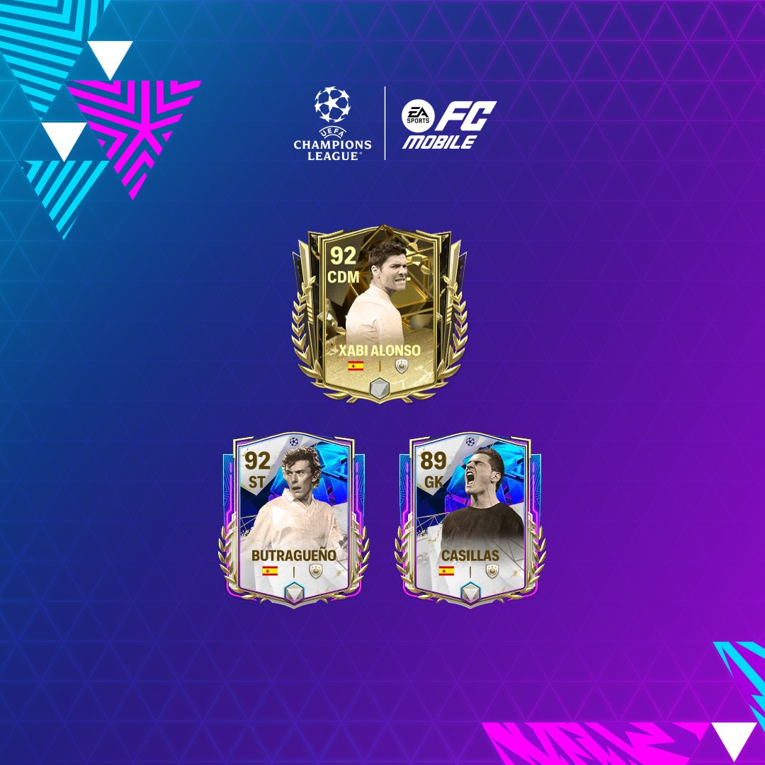 EA SPORTS FC Mobile - FIFA Mobile is back on Facebook! 🙌 Celebrate the stars of the UEFA Champions League! New Event Guide: Champions-League/m-p/10444630#M168 Coming to #FIFAMobile