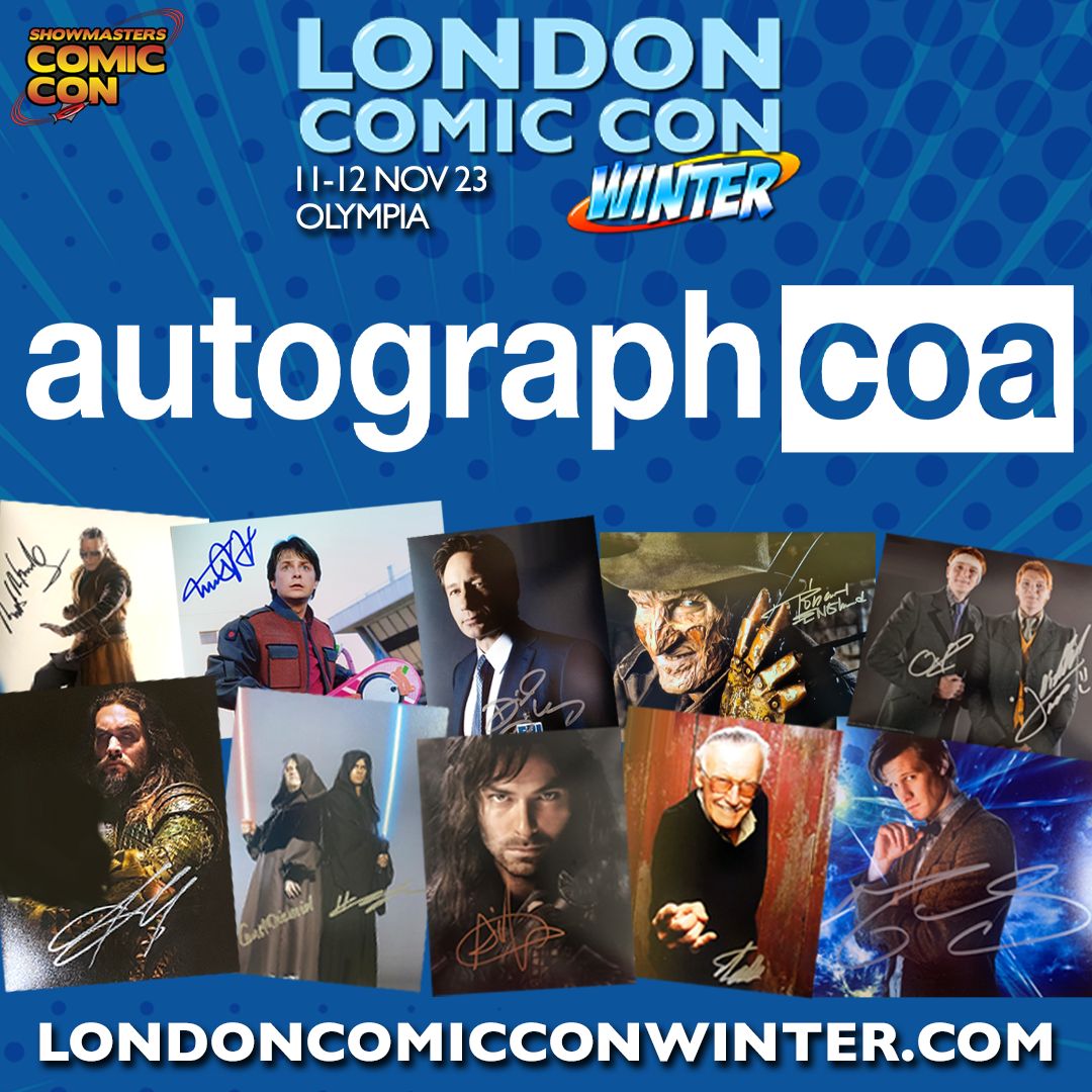 AutographCOA will be joining us at #LCCWinter!
ACOA are offering authentication on show signers at the event & taking submissions for authentications on non show signers, so you're welcome to bring autographs from home for same-day review & certification!

buff.ly/3OdQkAd
