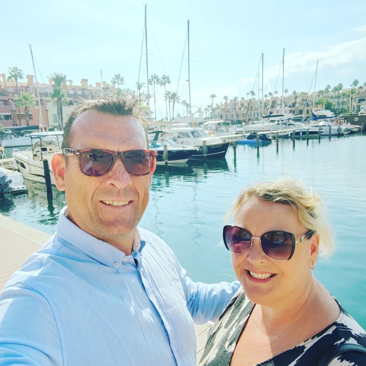 Wonderful sunshine in the Port of Sotogrande. #travel #coupletravel #Spain #holidays #costadelsol #manilva