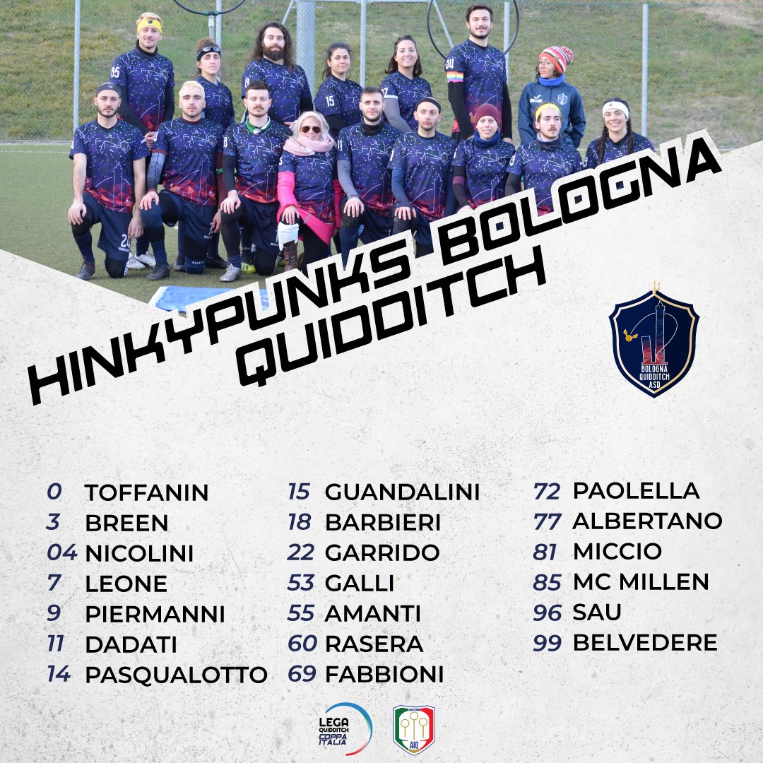 ItaliaQuidditch's tweet photo. VERONA -2 📆
Le squadre scalpitano in vista della #CoppaItalia ed è venuto il momento di conoscere le squadre che scenderanno in campo 🔥
Adesso manca davvero poco! Quanto siete carichə? 🤩

#italiaquidditch #quidditch https://t.co/f7oamq3zIk