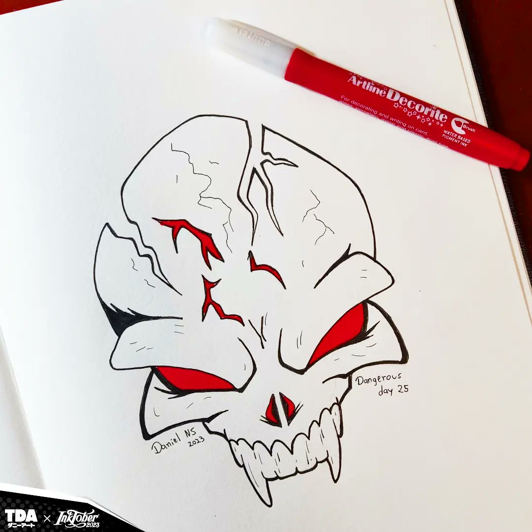 TheDannyArt's tweet photo. βοΈ Inktober 2023 - Day 25
βοΈ Dangerous β οΈ
.
.
#dangerous #inktoberdamgerous #inktober #inktober2023 #inktoberchallenge #ink #drawing #drawartist #artist #sketch #sketchbook #sketch_daily
#dnnyeldraw #tda #artlinedrawingsystem https://t.co/SlQVODqY54