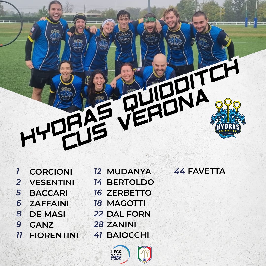 ItaliaQuidditch's tweet photo. #CoppaItalia #Verona #quidditch https://t.co/539YuFpw17