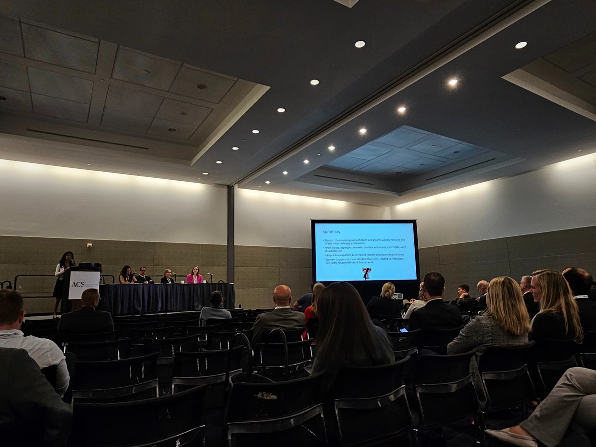 Edward Auyang (@edwardauyang) on Twitter photo Some positive news - despite factors that still contribute to dissatisfaction, objectively, surgery is still one of the most satisfying career paths (just behind Clergy!) @DissanaikeMD <a href="/AmCollSurgeons/">American College of Surgeons</a> #ACSCC23 Some positive news - despite factors that still contribute to dissatisfaction, objectively, surgery is still one of the most satisfying career paths (just behind Clergy!) @DissanaikeMD <a href="/AmCollSurgeons/">American College of Surgeons</a> #ACSCC23