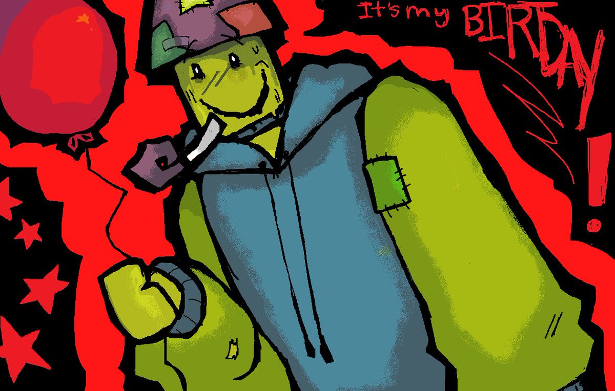 day 39 something is off about poob… #Regretevator #HappyBdayPoob