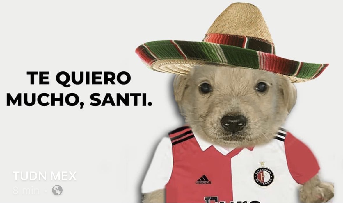 Ivn11389724's tweet photo. @Feyenoord SANTIAGOAT 🐐🐐 https://t.co/CO8E5TzqgZ