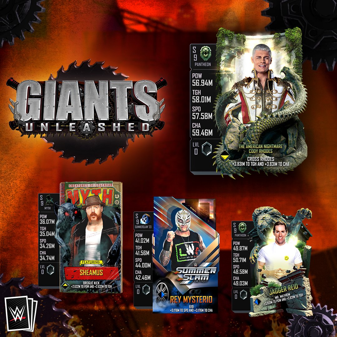 WWE SuperCard tweet media